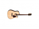 VIOLAO EAGLE AÇO CH 889 ELETRICO FOLK NATURAL