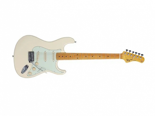 GUITARRA TAGIMA TG 530 WOODSTOCK OWH OLYMPIC WHITE