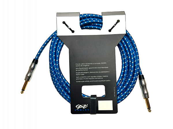 CABO SEIZI INSTRUMENTO ENERGY 6M P10/ P10 - BLUE & WHITE