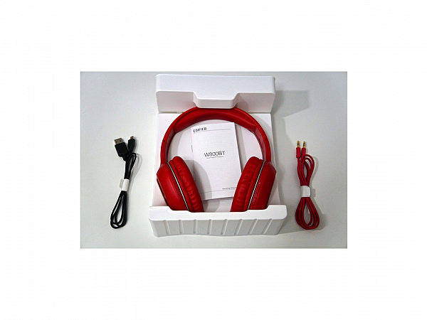 FONE EDIFIER W800  BLUETOOTH VERMELHO