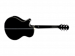 VIOLAO GIANNINI ACO ELETRICO GSF 1D CEQ BK PRETO