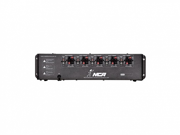 AMPLIFICADOR NCA PW 500ST 5 AMPLIFICADORES DE 50W CADA