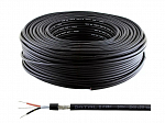 FIO DATALINK DMX 24 AWG 110 Ohm DUPLA BLINDAGEM PRETO