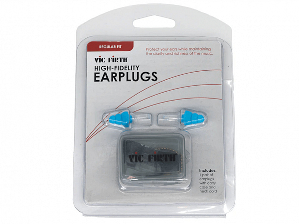 PROTETOR AURICULAR VIC FIRTH EAR PLUG AZUL