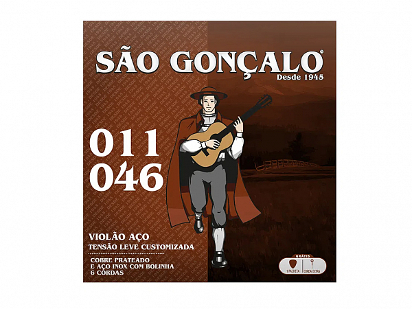 ENC VIOLAO ACO SAO GONCALO 011 PRATA