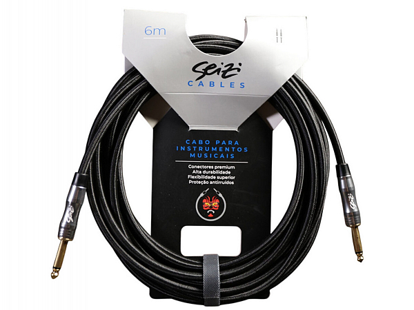 CABO SEIZI INSTRUMENTO ENERGY 6M P10/ P10 - BLACK