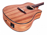 VIOLAO REDBURN RB ARZ AÇO ELETRICO FOLK ZEBRAWOOD