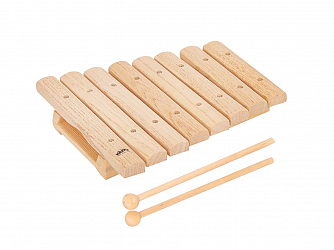 XILOFONE IZZO KIDZZO INFANTIL MADEIRA C/8 NOTAS