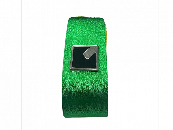 ABAFADOR DE CORDA NIG DAMPER MEDIO NDM-VD COURO VERDE FRETWRAP