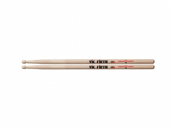 BAQUETA VIC FIRTH 3A AMERICAN CLASSIC PONTA MADEIRA