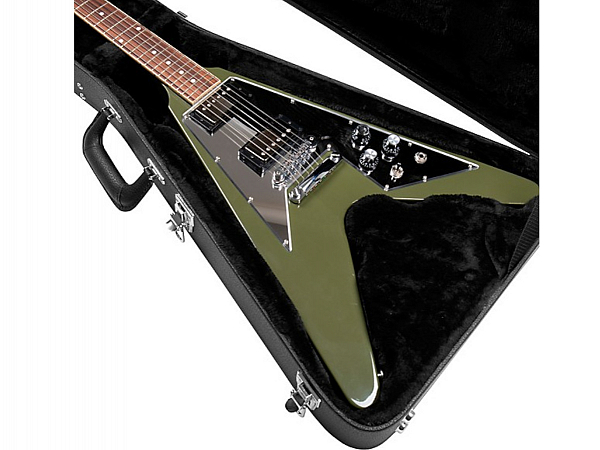CASE GATOR GUITARRA FLY V DELUXE MADEI RA GW-FLYV