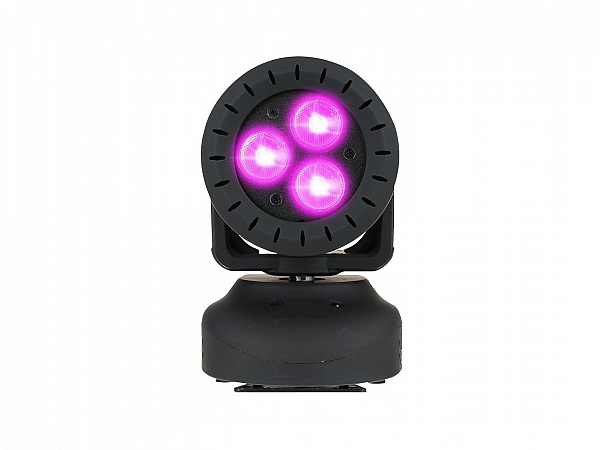 MINI MOVING PLS C/ 3 LED 3W RGBW 4 in