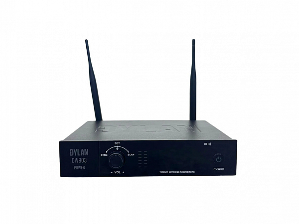 MICROFONE SEM FIO DYLAN DW 903 POWER HEADSET/LAPELA DIGITAL BATERIA RECARREGAVEL