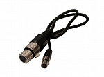 CABO JTS CONVERSOR MINI XLR 4 PINOS FEMEA PARA XLR FEMEA