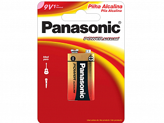 BATERIA 9V PANASONIC ALCALINA 6LF22X