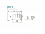 PONTE BAIXO GOTOH 4 CORDAS 510B4 CK