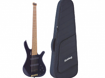 BAIXO STRINBERG NEXT 5C HEADLESS HBN5M OB ONIX BLACK C/ BAG