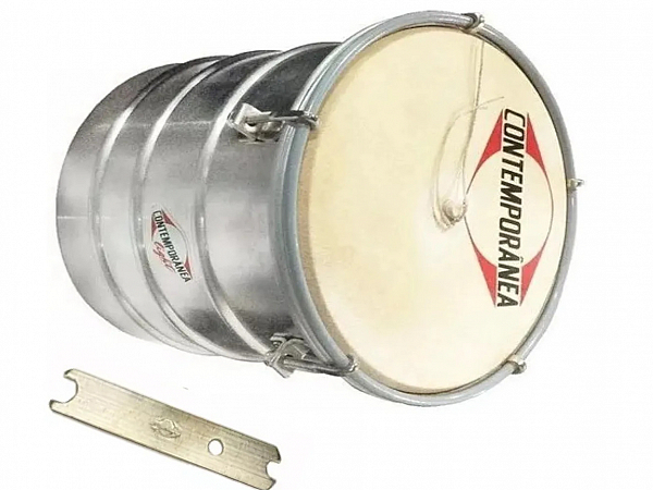 CUICA CONTEMPORANEA 06 ALUMINIO LIGHT 115LT PELE COURO