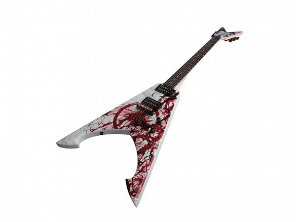 GUITARRA DEAN MICHAEL AMOTT TYRANT X SPLATTER