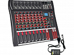 MESA VEDO 8 CANAIS EF/EQ VDA208L - BLUETOOTH