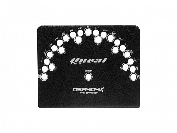 SUPORTE CAIXA ONEAL OSA 404X PT PRETO (PAR)