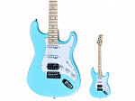 GUITARRA SHELTER STRATO BASSWOOD SONIC BLUE