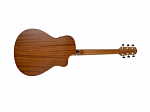 VIOLAO SEIZI AÇO KAIZEN ZEN MAHOGANY BURST C/ BAG CANHOTO
