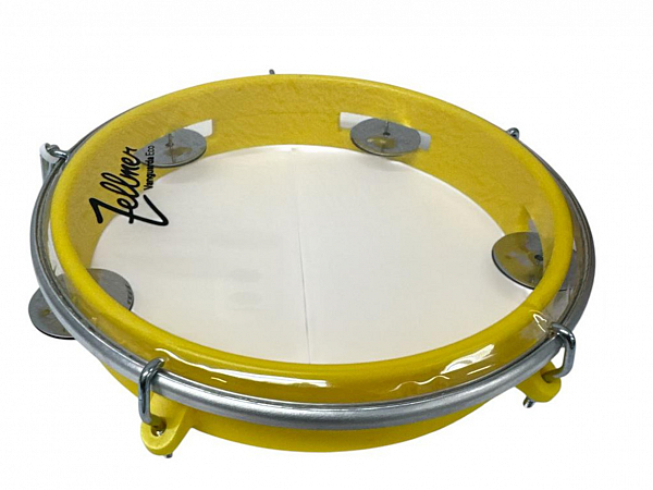 PANDEIRO ZELLMER VANGUARDA ECO 8 ABS INFANTIL AMARELO