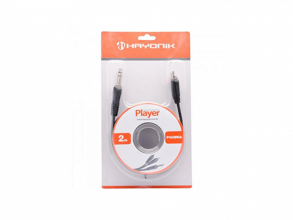 CABO HAYONIK PLAYER 1P10ST X 2RCA 2MT