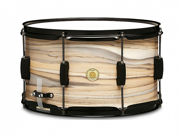 CAIXA BATERIA TAMA 14X8 WP 148 BK NAT ZEBRA WRAP