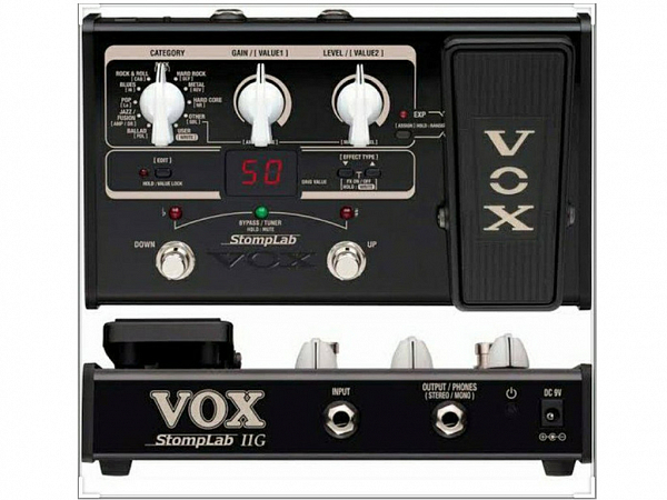 PEDALEIRA VOX GUITARRA STOMPLAB 2G