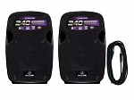 KIT DE CAIXA WALDMAN FK-240X ATIVA/PASSIVA 240W 8 POLEGADAS