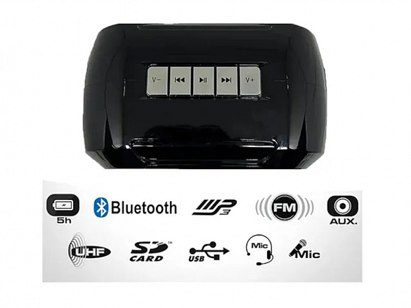 KIT PROFESSOR PORTÁTIL TSI SUPER VOZ SV30 JUMBO 30W