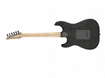 GUITARRA SEIZI FUN KATANA MUSASHI HSS ALL BLACK SPARKLE SATIN C/ BAG