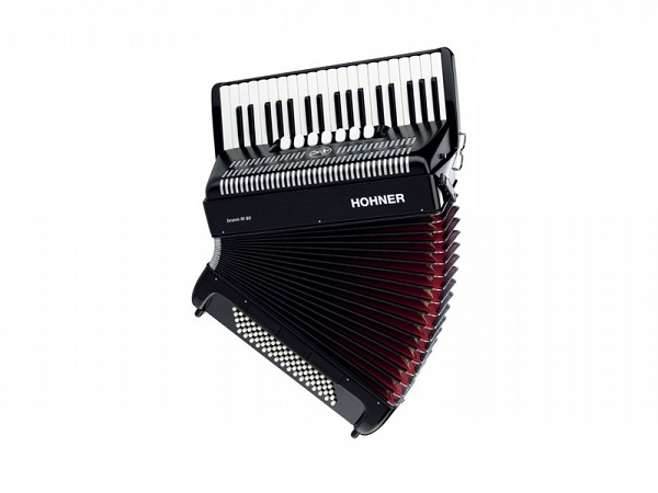 ACORDEON HOHNER BRAVOIII 80 BAIXOS BK