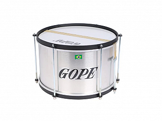 MALACACHETA GOPE 12 ALUMINIO ARO PRETO PELE LEITOSA