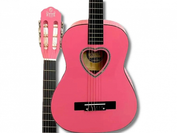 VIOLAO MYTH NYLON INFANTIL MT34N 1/2 PINK HEART