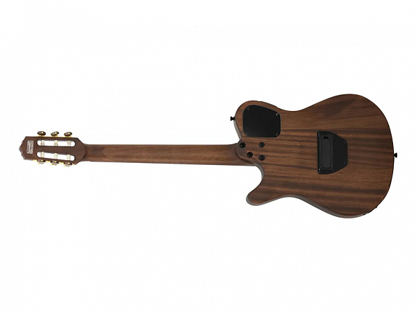VIOLAO STRINBERG NYLON ELETRICO SOUL SSC60 MGS MAHOGANY SATIN FOSCO