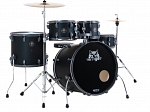 BATERIA ODERY THE TIGER TG 220 HW MBGR MATTE BLACK C/BANCO E PRATOS