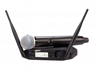 MICROFONE SEM FIO SHURE MAO GLXD24+BR/BETA 58 - Z3