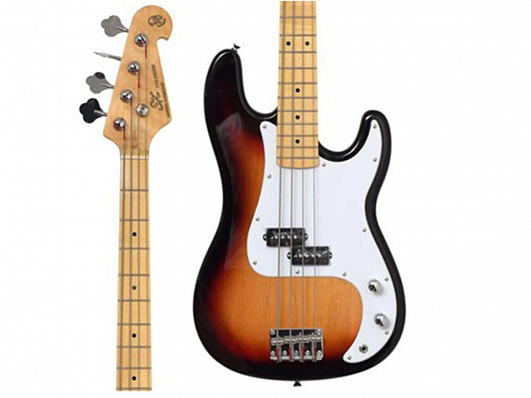 BAIXO SX PRECISION BASS SPB57+ 4C C/ BAG BB400 3TS