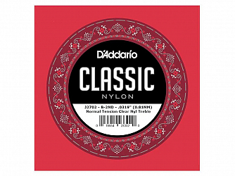 CORDA AVULSA VIOLAO NY D ADDARIO J 2702