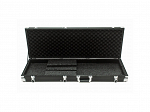 CASE SOMCASE GUITARRA RETANGULAR STRATO e TELE Black & Cromo