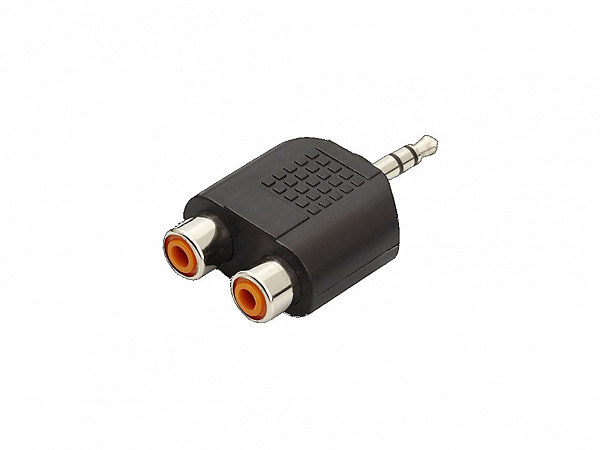 PLUG ALLCOM ADAPTADOR 2RCA/P2ST