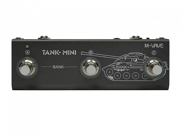 PEDALEIRA M-VAVE GUITARRA /BAIXO TANK MINI