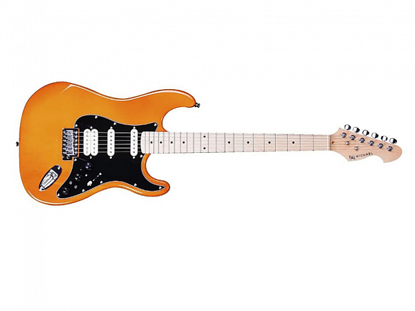 GUITARRA MICHAEL STRATO ROCKER GMS 250 C/EFEITOS AM AMBER