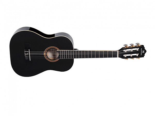 VIOLAO MICHAEL NYLON INFANTIL ACUSTICO GO PLAY VM 09E 1/4 BK PRETO