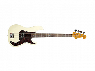 BAIXO SX PRECISION BASS SPB62 + 4C / BAG BB400 -BRANCO