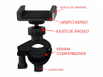 SUPORTE SMARTPHONE PARA PEDESTAL MICROFONE SMART 310030
