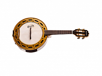 BANJO ROZINI PROFISSIONAL RJ12 ELETRICO NATURAL JACARANDA